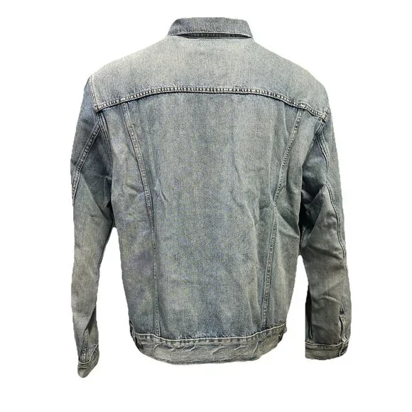 Polo Ralph Lauren Barstow Denim Trucker Jacket Mens Big Tall XLT Western NWOT - Picture 2 of 14